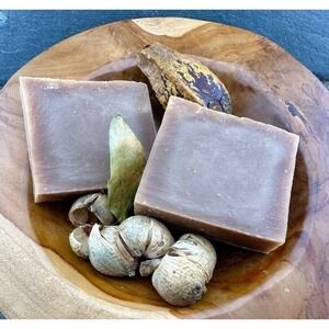 Vanilla Oatmeal Natural Bar Soap Handcrafted with Organic Ingredients 4.5oz